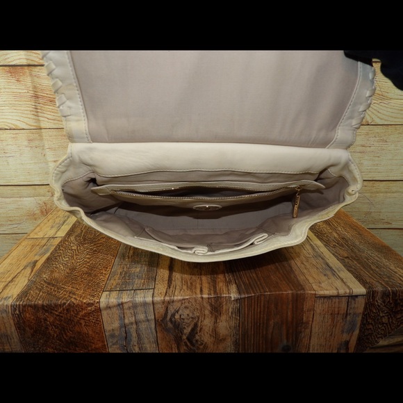 Tory Burch natural undyed leather Marion stacked crossbody - Picture 5 of 5